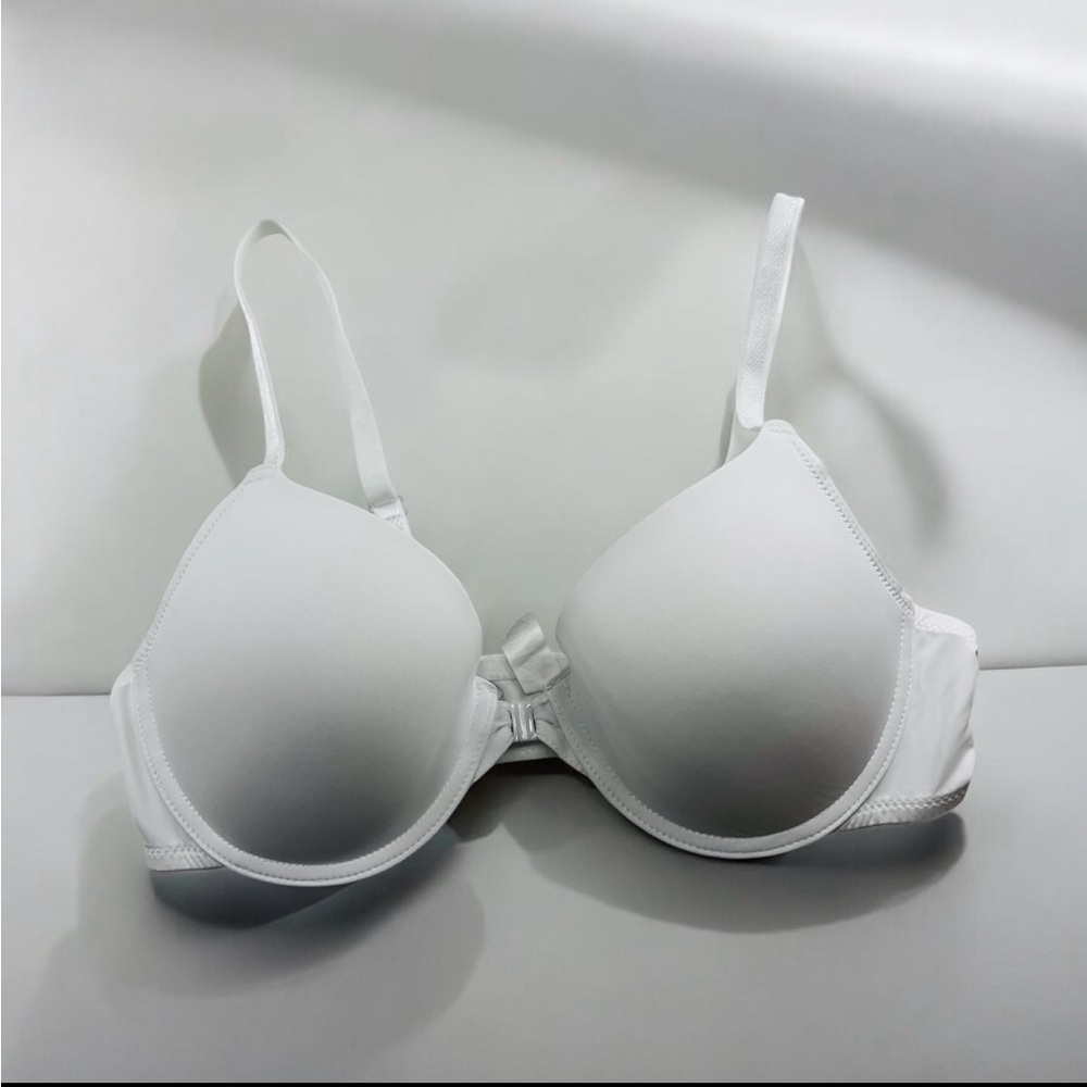 Elegant White Women's Bra